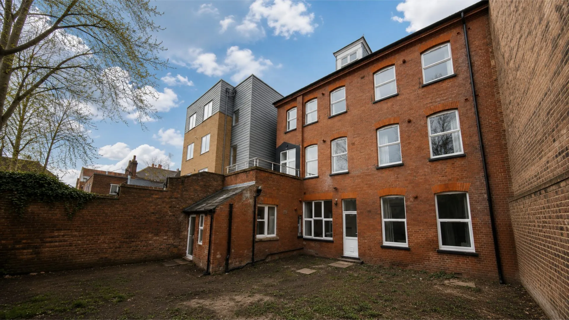 Hackney Conversion — Victorian red-brick building