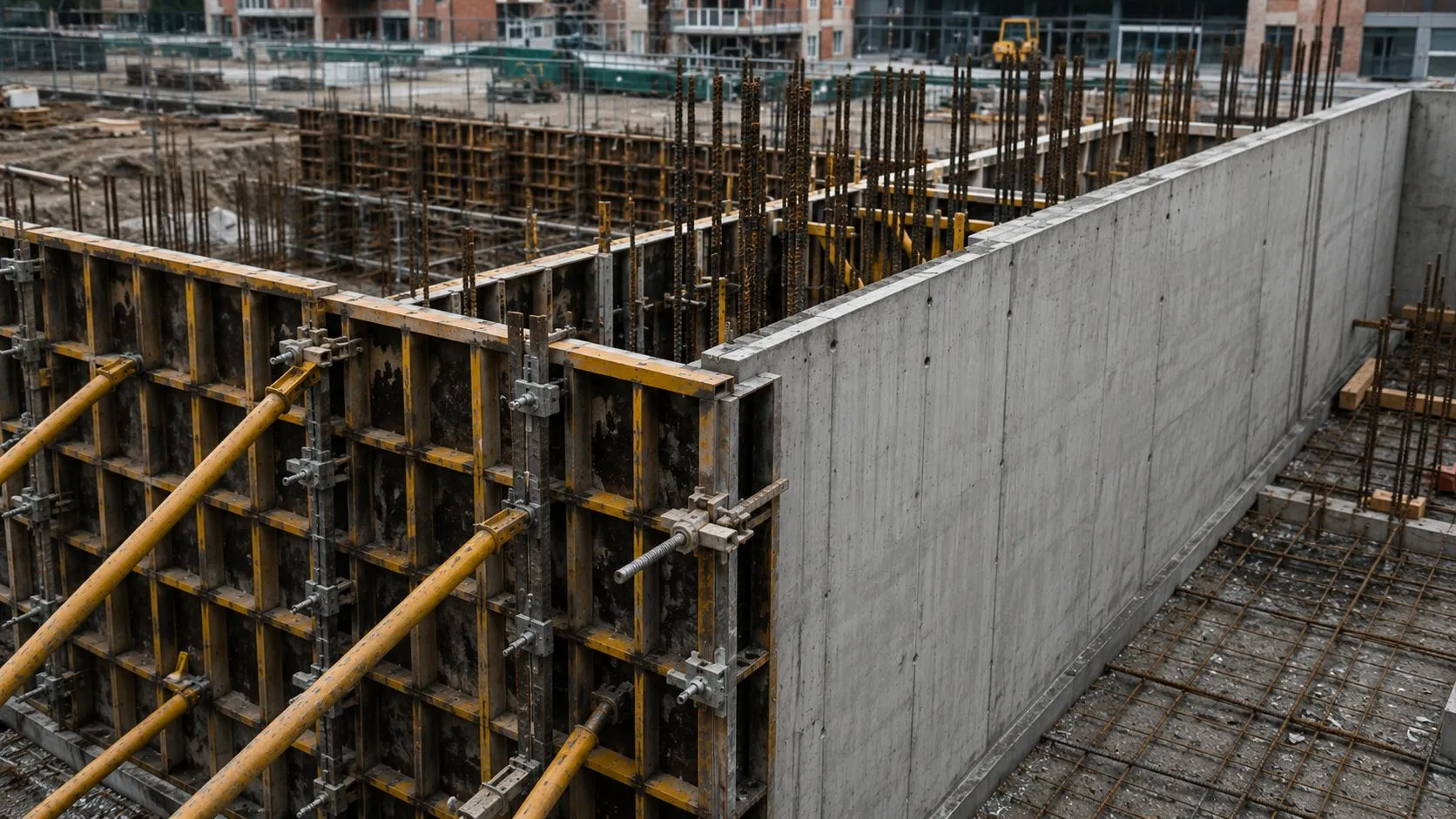 Structural steel reinforcement work